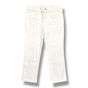 Janie & Jack | Girl’s White Skinny Jeans (8) 🤍